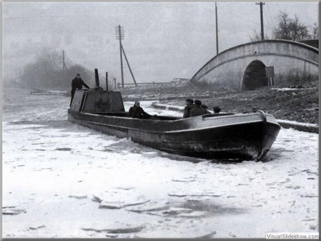 Breaking ice on the Shropshire Union